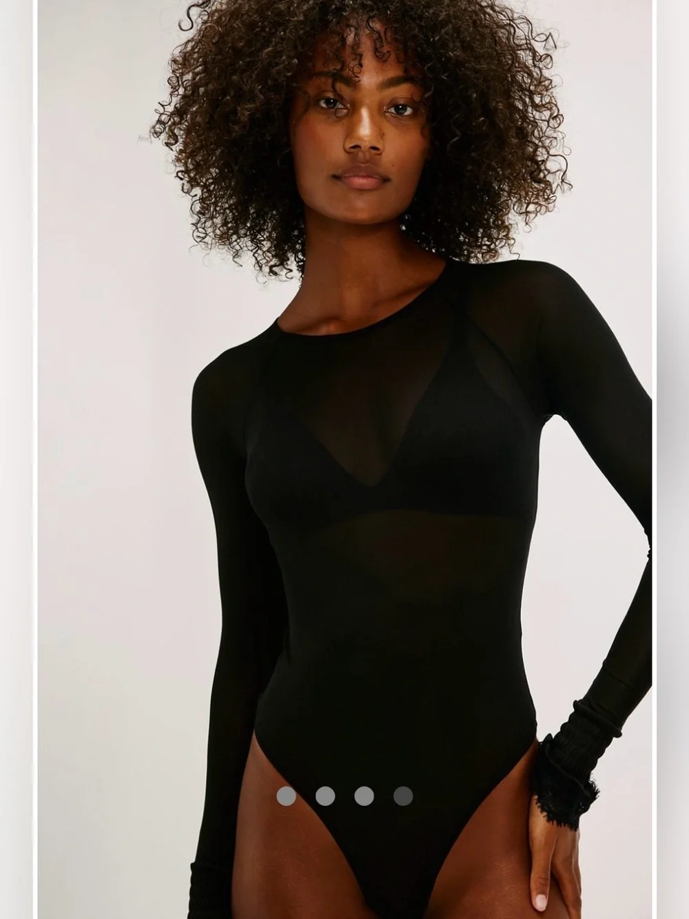 Free People 🌘 Up All Night Bodysuit NWT💎
